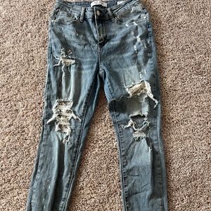 Judy Blue Distressed Jeans